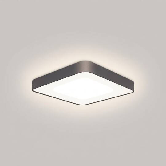 ACK 45W Geniş Çaplı Dekoratif Linear Sarkıt Armatür 40cmx40cm İnce Kare Siyah Kasa AL02-06401 - 3