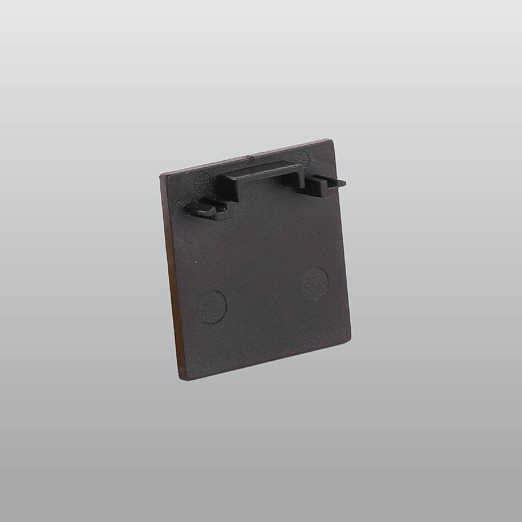 ACK 48V Magnetik Ray Aksesuarı - Sıva Altı Ray Sonlandırma Kapağı Siyah (Kod: AD45-98000) - 1