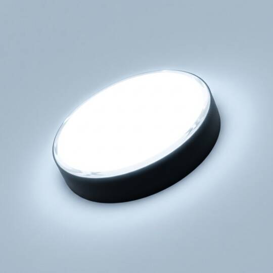 ACK 48W 6500K Beyaz Sıva Üstü Yuvarlak Led Panel (Ø300 mm Siyah Kasa) AP05-04831 - 3