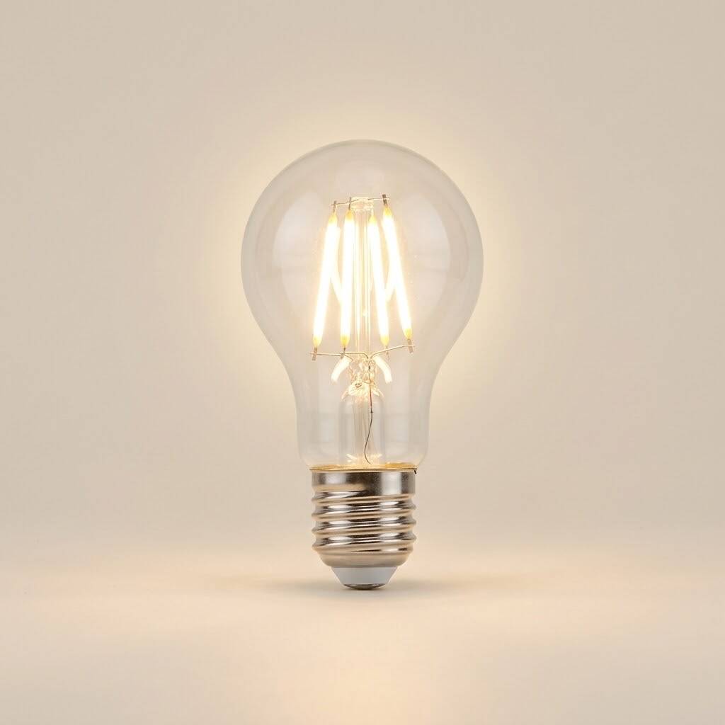 ACK 4W A60 3000K Günışığı LED Rustik Ampul AA38-00620 - 3