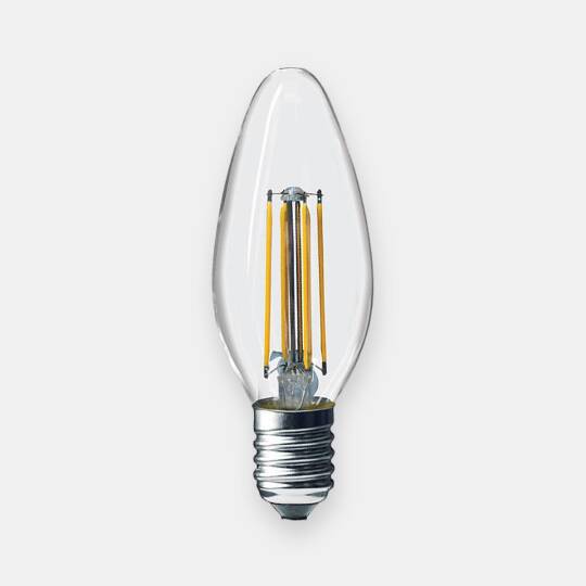 ACK 4W C35 6500K Beyaz LED Rustik Ampul AA36-00413