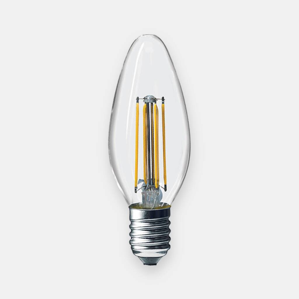 ACK 4W C35 6500K Beyaz LED Rustik Ampul AA36-00413 - 1