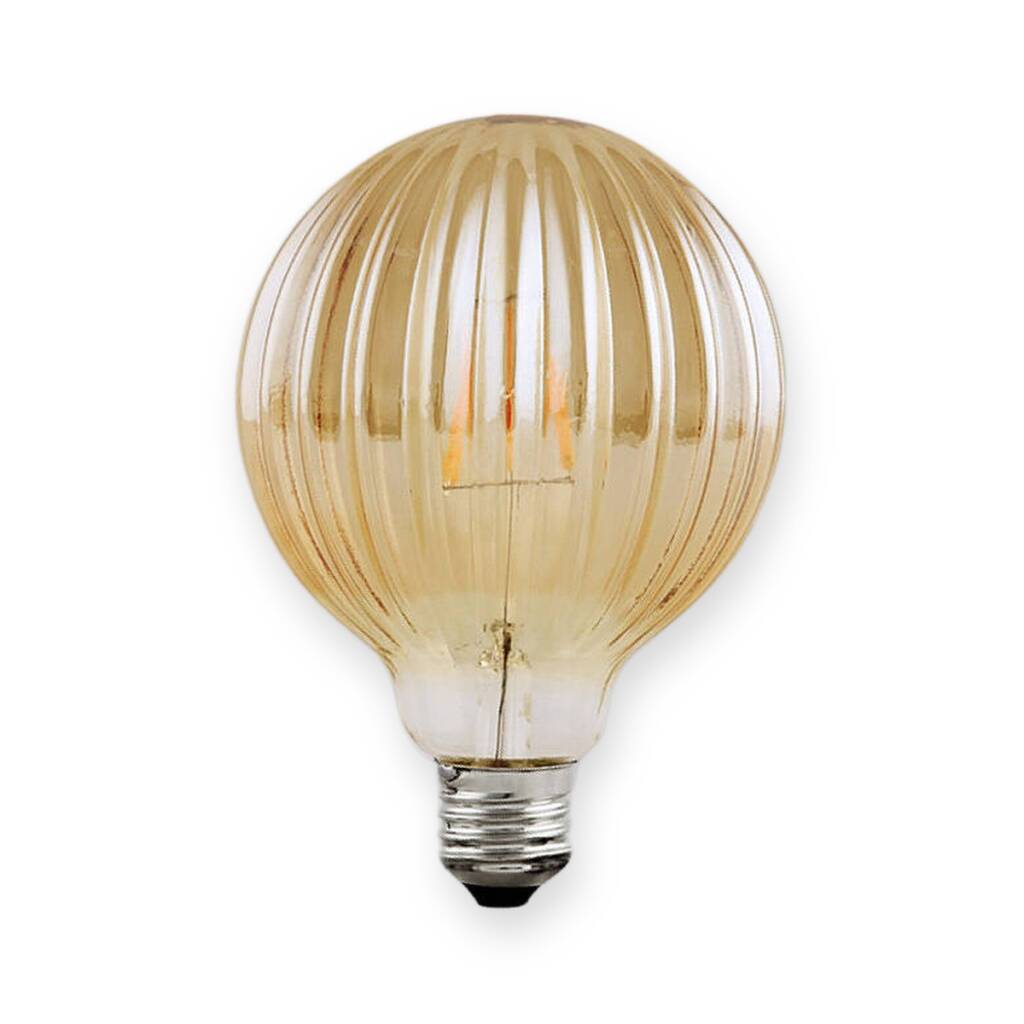 ACK 4W G100 Uzun Flaman 2200K Amber (Sıcak Vintage) LED Rustik Ampul AB57-00420 - 1