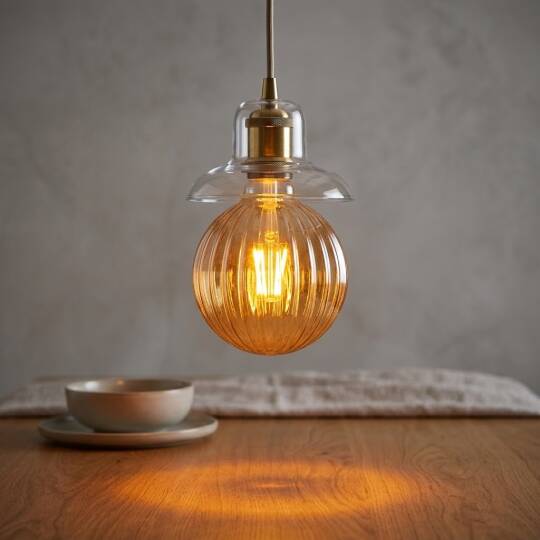 ACK 4W G100 Uzun Flaman 2200K Amber (Sıcak Vintage) LED Rustik Ampul AB57-00420 - 2