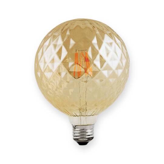 ACK 4W G125 Uzun Flaman 2200K Amber (Sıcak Vintage) LED Rustik Ampul AB58-00420