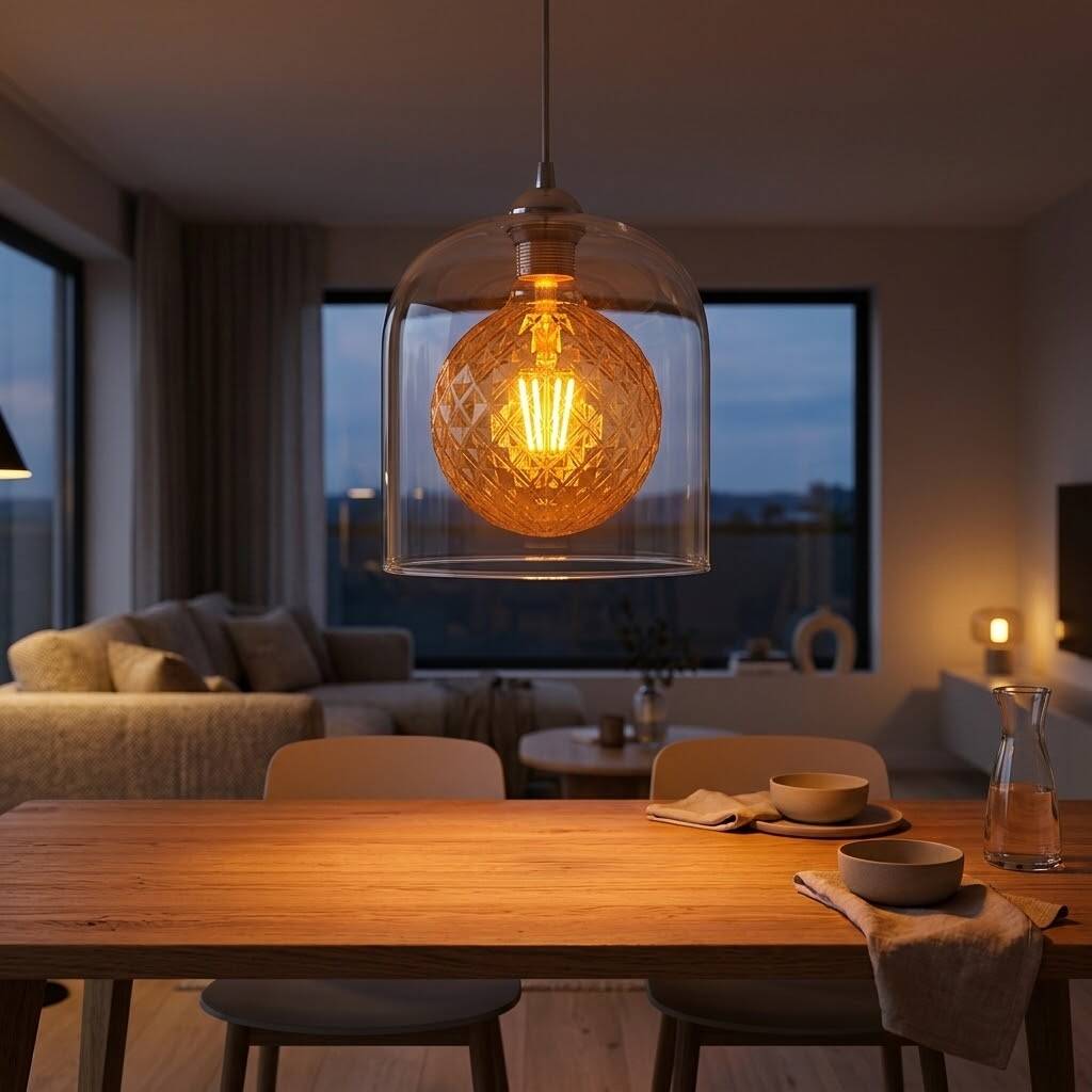 ACK 4W G125 Uzun Flaman 2200K Amber (Sıcak Vintage) LED Rustik Ampul AB58-00420 - 2
