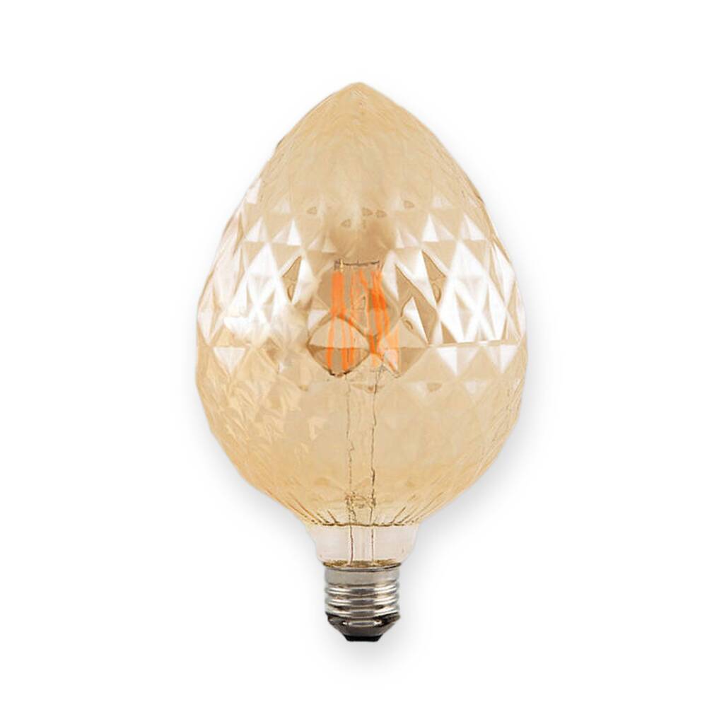 ACK 4W G95 2200K Amber (Sıcak Vintage) LED Rustik Ampul AB55-00420 - 1