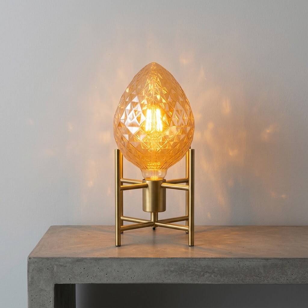 ACK 4W G95 2200K Amber (Sıcak Vintage) LED Rustik Ampul AB55-00420 - 2