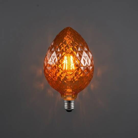 ACK 4W G95 2200K Amber (Sıcak Vintage) LED Rustik Ampul AB55-00420 - 3