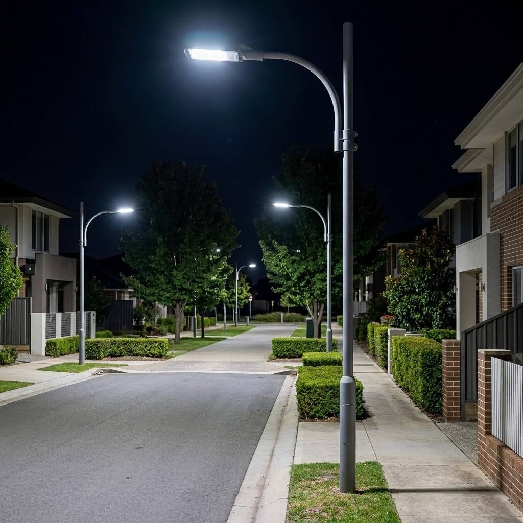 ACK 50W 6500K Beyaz 5400 lm LED Sokak Armatürü (Gri) AT41-15030 - 2