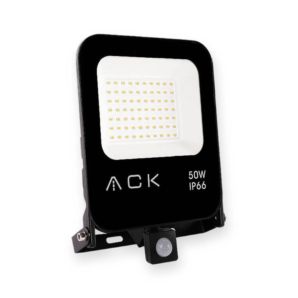 ACK 50W Sensörlü 6500K Beyaz LED Projektör AT62-25032 - 1