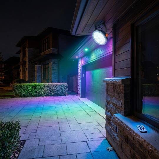 ACK 50W Yuvarlak RGB RGB (Çok Renkli) LED Projektör AT62-35092 - 2