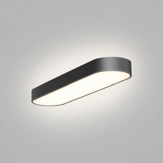 ACK 51W Geniş Çaplı Dekoratif Linear Sarkıt Armatür 20cmx120cm Dikdörtgen Siyah Kasa AL02-81701 - 3