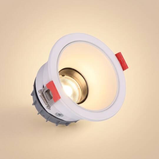 ACK 5W 3000K Günışığı 350lm Alüminyum Gövde Sıva Altı Spot (Ø86 mm Beyaz-Beyaz Çift Renk Kasa) AD01-15000 - 3