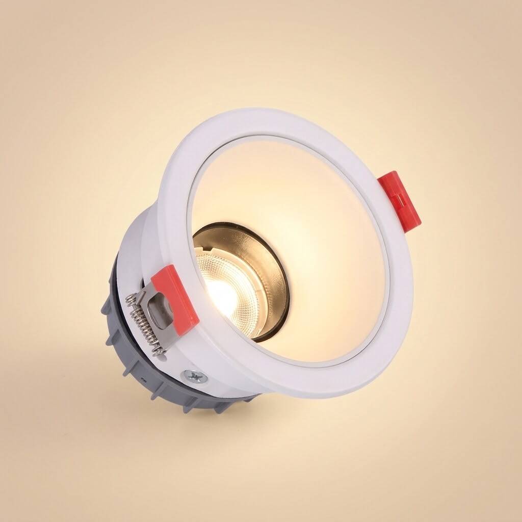 ACK 5W 3000K Günışığı 350lm Alüminyum Gövde Sıva Altı Spot (Ø86 mm Beyaz-Beyaz Çift Renk Kasa) AD01-15000 - 3