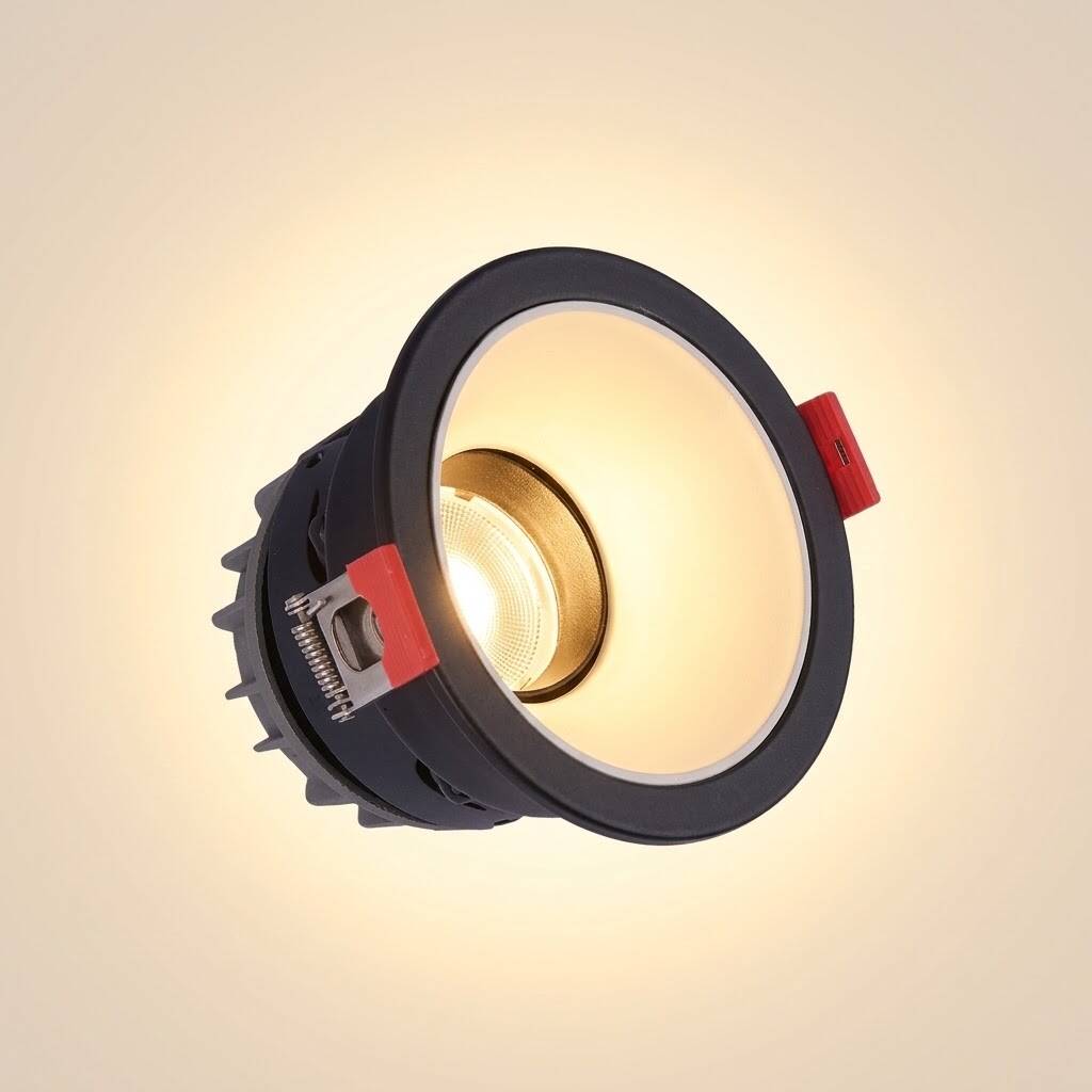 ACK 5W 3000K Günışığı 350lm Alüminyum Gövde Sıva Altı Spot (Ø86 mm Siyah-Beyaz Çift Renk Kasa) AD01-15001 - 3
