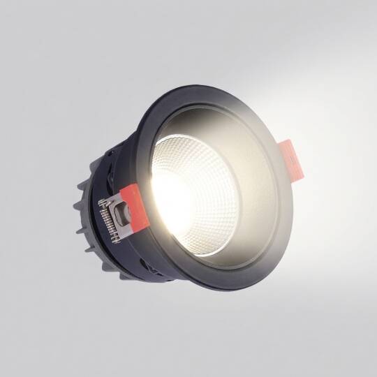 ACK 5W 4000K Ilık Beyaz 355lm Alüminyum Gövde Sıva Altı Spot (Ø86 mm Siyah-Siyah Çift Renk Kasa) AD01-15111 - 3