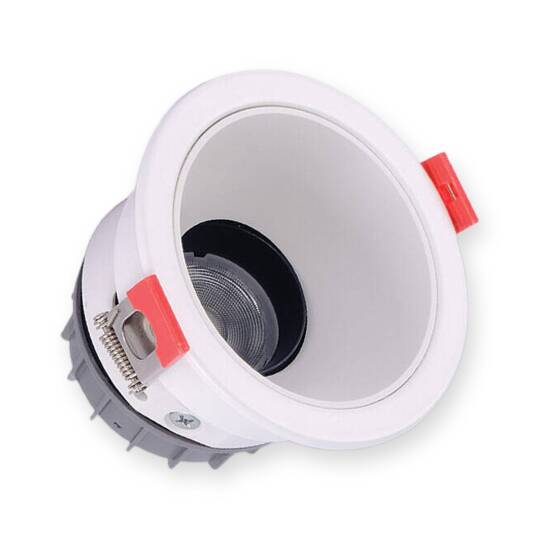 ACK 5W 6500K Beyaz 360lm Alüminyum Gövde Sıva Altı Spot (Ø86 mm Beyaz-Beyaz Çift Renk Kasa) AD01-15030