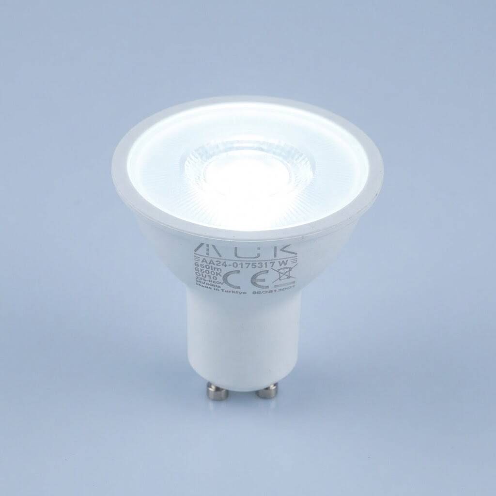 ACK 5W GU10 Lensli GU10 6500K Beyaz 450 lm LED Ampul AA25-01553 - 3