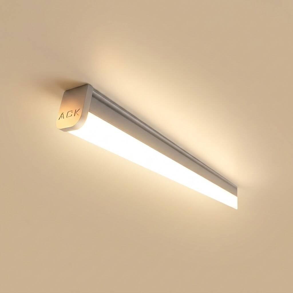 ACK 60W 1210mm 3000K Günışığı LED Bant Etanj Armatürü (Acil Durum Kitli) AT03-21600 - 3