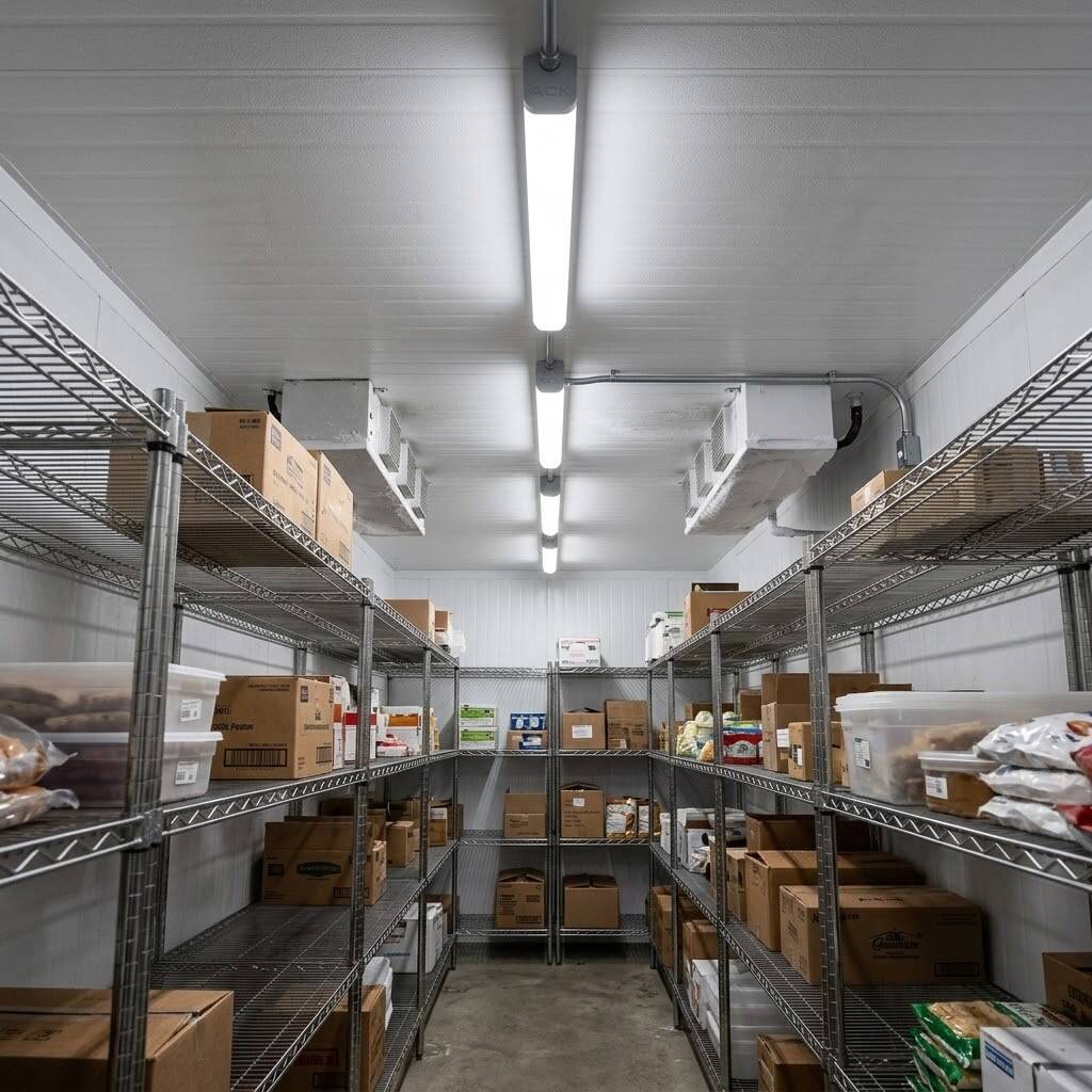 ACK 60W 1210mm 4000K Ilık Beyaz LED Bant Etanj Armatürü (Sensörlü ve Acil Durum Kitli) AT03-61610 - 2