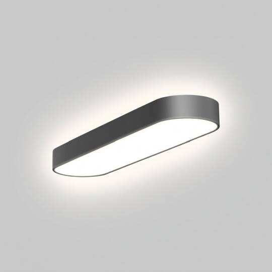 ACK 63W Geniş Çaplı Dekoratif Linear Sarkıt Armatür 15cmx150cm Dikdörtgen Siyah Kasa AL02-80601 - 3