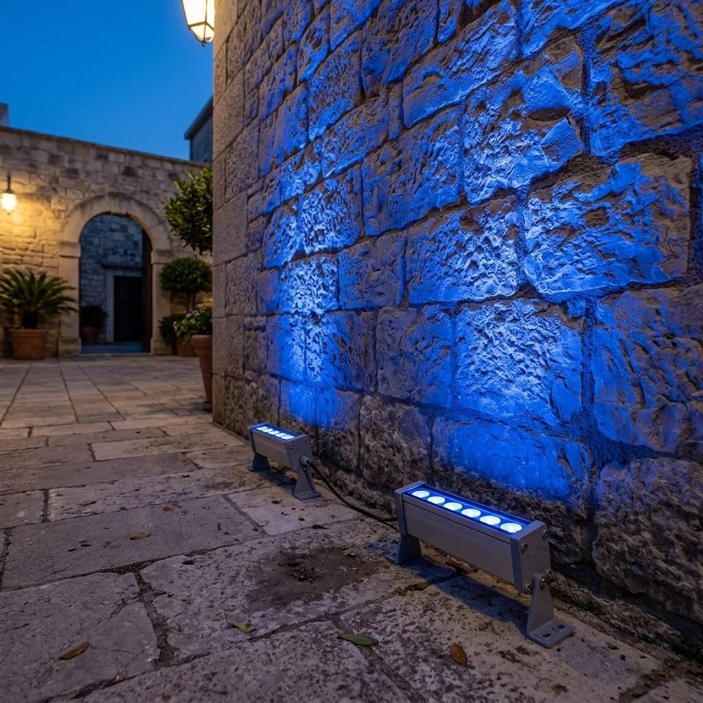 ACK 6W 180mm Mavi LED Wallwasher AT20-00663 - 2