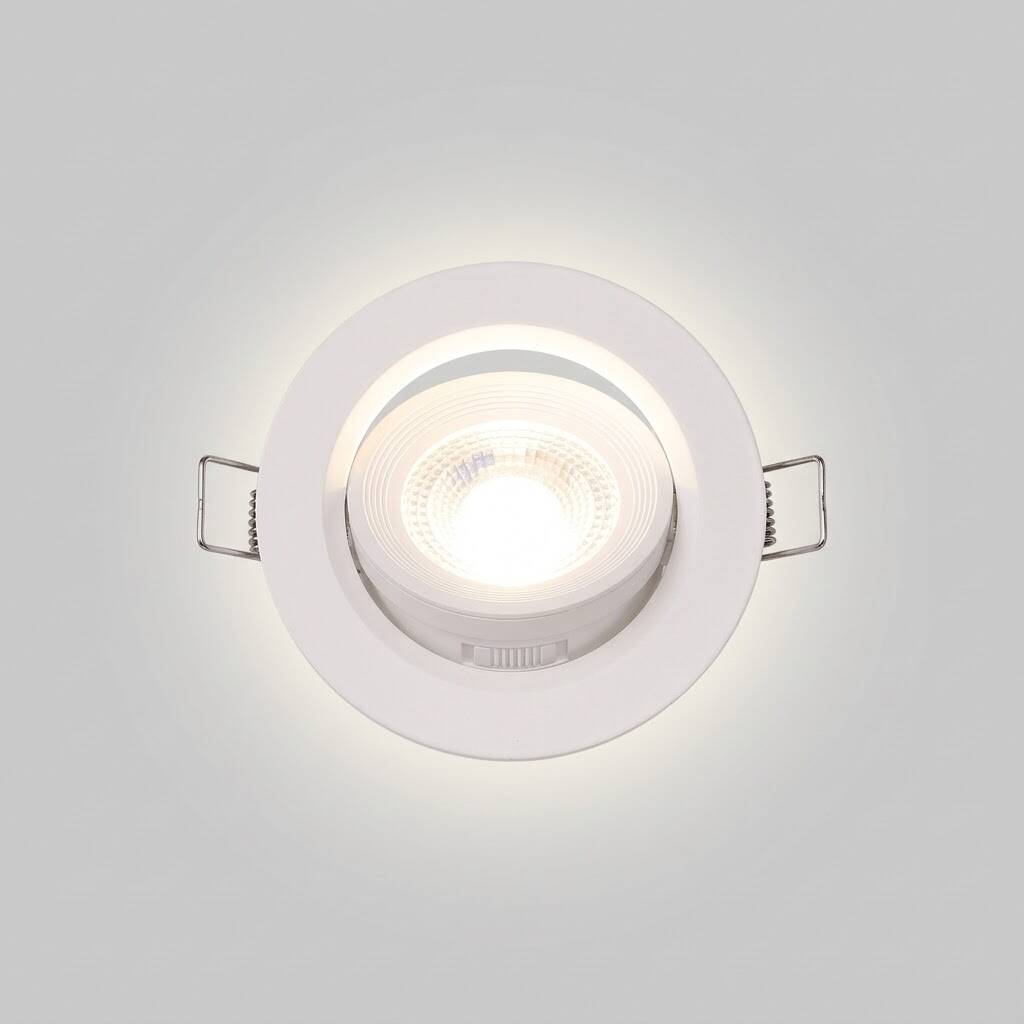 ACK 6W 3 Renk (CCT) Ayarlanabilir Spot Lamba (Ø92 mm Beyaz Kasa - Sıva Altı) AD01-00690 - 3