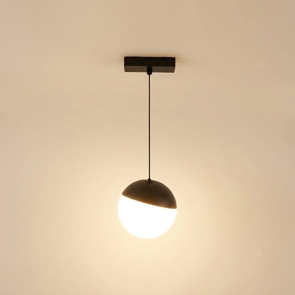 ACK 6W 3000K Günışığı 48V Magnetik Ray Armatürü Siyah Küre (Top) Sarkıt AD45-08101 - 3