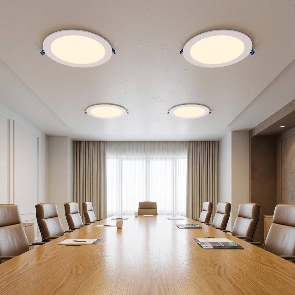 ACK 6W 3000K Günışığı 540lm Sıva Altı Yuvarlak Led Panel (Ø120 mm Beyaz Kasa) AP01-00600 - 2