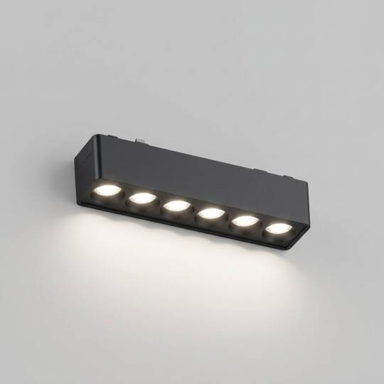 ACK 6W CCT (3 Renk) 48V Magnetik Ray Armatürü Çoklu Dot (Izgara) Siyah Kasa AD45-02191 - 3