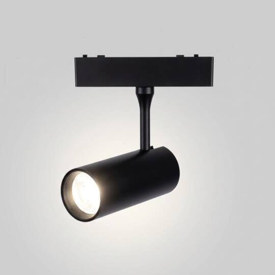 ACK 6W CCT (3 Renk) 48V Magnetik Ray Armatürü Yönlendirilebilir Silindir Spot Siyah Kasa AD45-05291 - 3