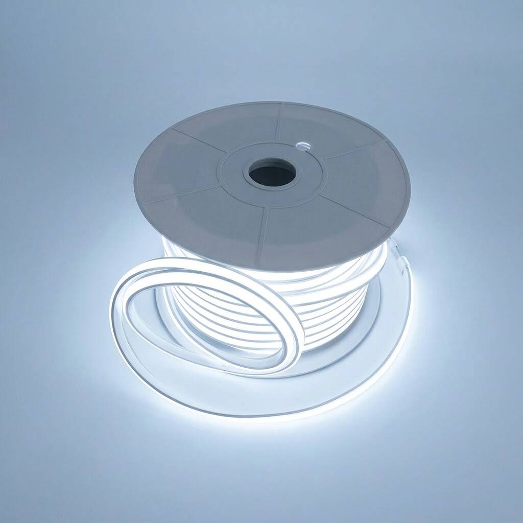 ACK 7,5W/mt 6500K Beyaz 660 lm/mt 220V Klasik LED Neon Hortum (50mt Rulo) AS03-00503 - 3
