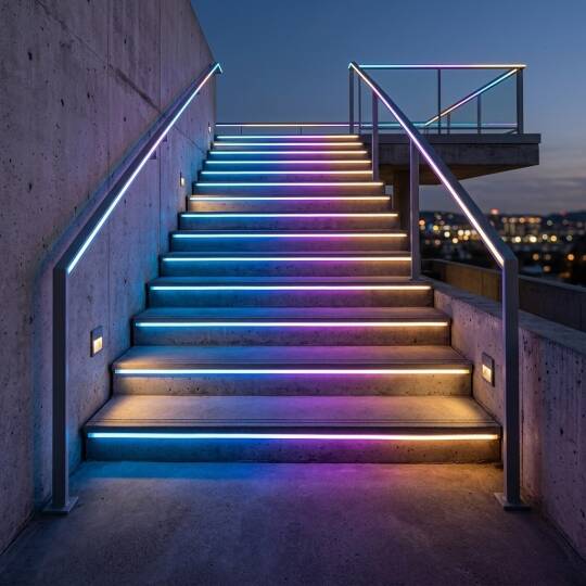 ACK 7,5W/mt RGB (Çok Renkli) 660 lm/mt 220V Klasik LED Neon Hortum (50mt Rulo) AS03-00509 - 2