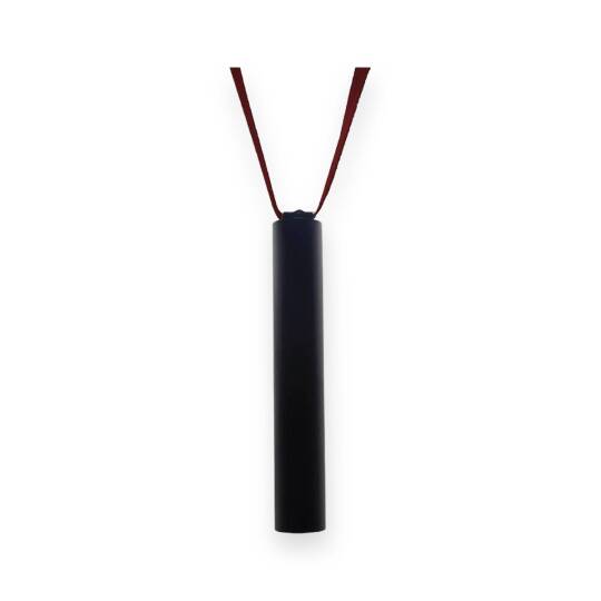 ACK 7W CCT (3 Renk) 48V Loomis Kemerli Sistem Armatürü Dikey Silindir Sarkıt (Siyah) AD55-07197