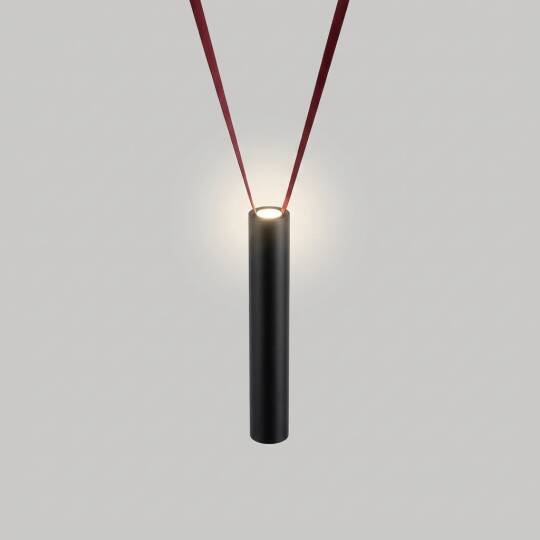 ACK 7W CCT (3 Renk) 48V Loomis Kemerli Sistem Armatürü Dikey Silindir Sarkıt (Siyah) AD55-07197 - 3