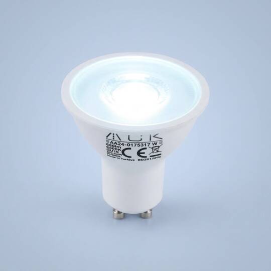 ACK 7W GU10 Lensli GU10 6500K Beyaz 650 lm LED Ampul AA24-01753 - 3