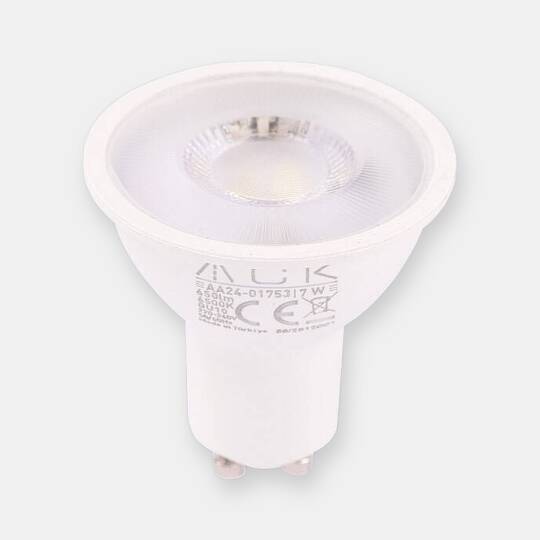 ACK 7W GU10 Lensli GU10 3000K Günışığı 560 lm LED Ampul AA24-20750