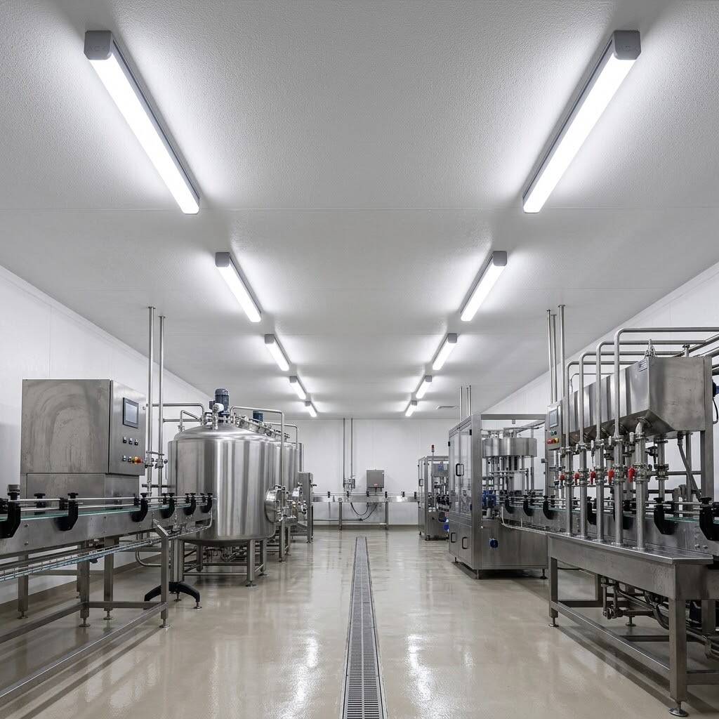 ACK 80W 1510mm 6500K Beyaz LED Bant Etanj Armatürü (Acil Durum Kitli) AT03-21830 - 2