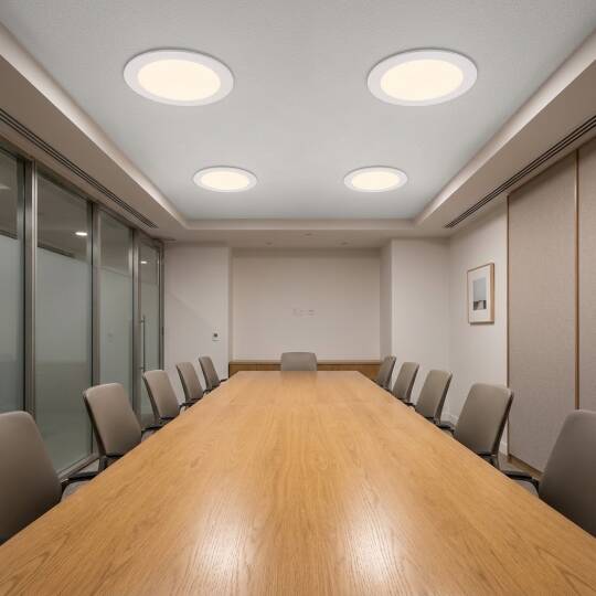ACK 9W 3000K Günışığı 810lm Sıva Altı Yuvarlak Led Panel (Ø145 mm Beyaz Kasa) AP01-00900 - 2