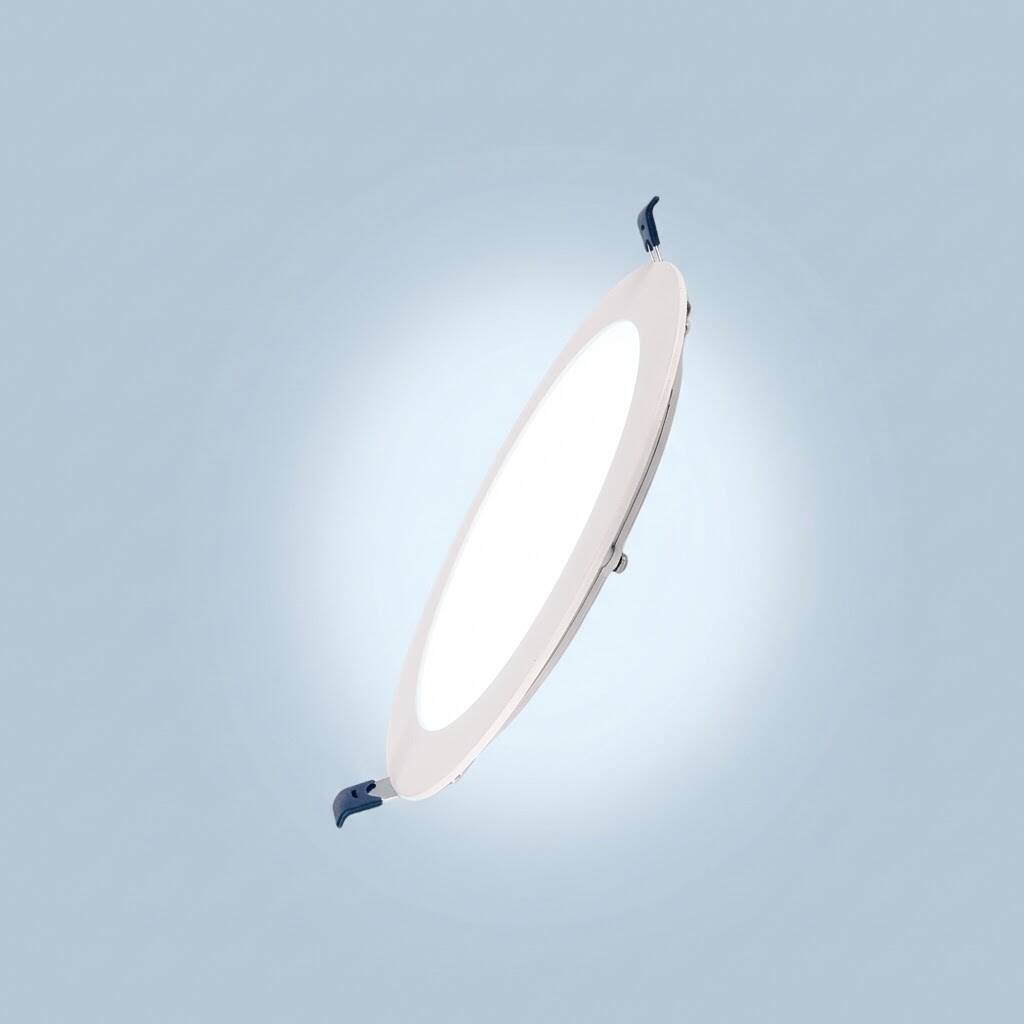 ACK 9W 6500K Beyaz 810lm Sıva Altı Yuvarlak Led Panel (Ø145 mm Beyaz Kasa) AP01-00930 - 3