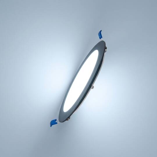 ACK 9W 6500K Beyaz 810lm Sıva Altı Yuvarlak Led Panel (Ø145 mm Siyah Kasa) AP01-00931 - 3