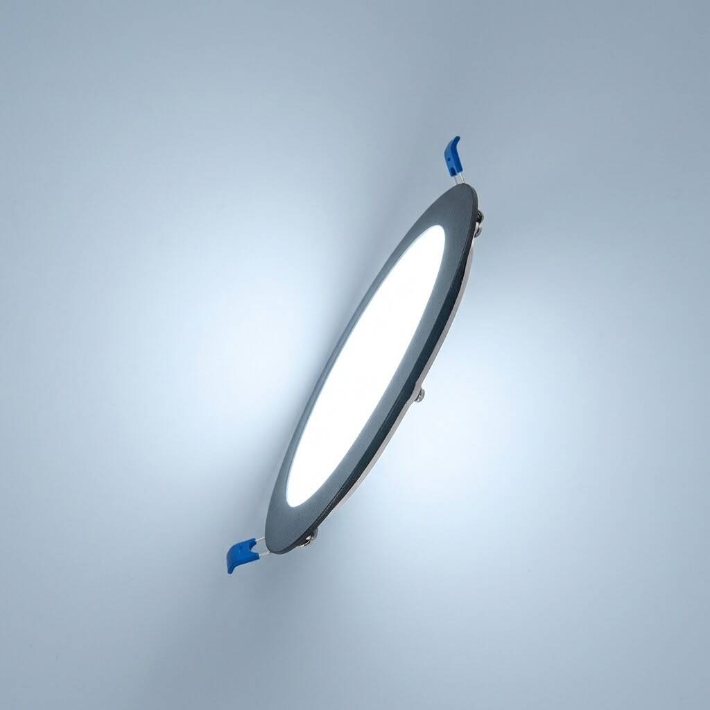 ACK 9W 6500K Beyaz 810lm Sıva Altı Yuvarlak Led Panel (Ø145 mm Siyah Kasa) AP01-00931 - 3