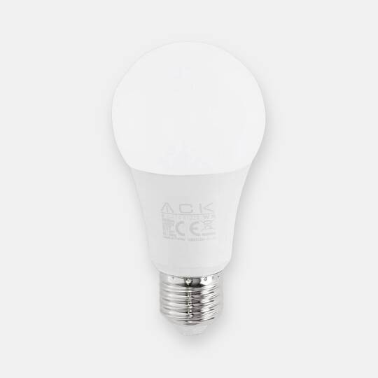 ACK 9W A60 Standart Tip E27 6500K Beyaz 900 lm LED Ampul AA14-20923