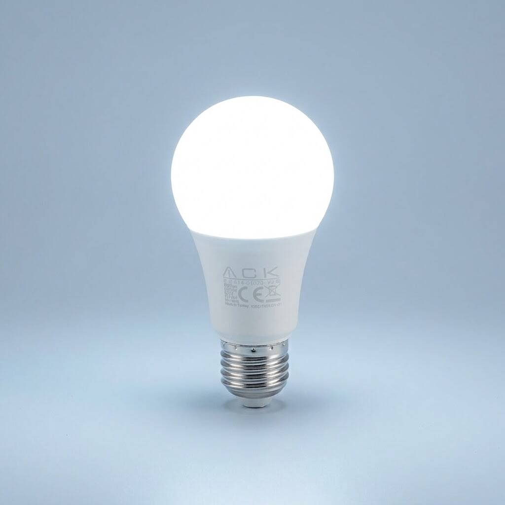 ACK 9W A60 Standart Tip E27 6500K Beyaz 900 lm LED Ampul AA14-20923 - 3