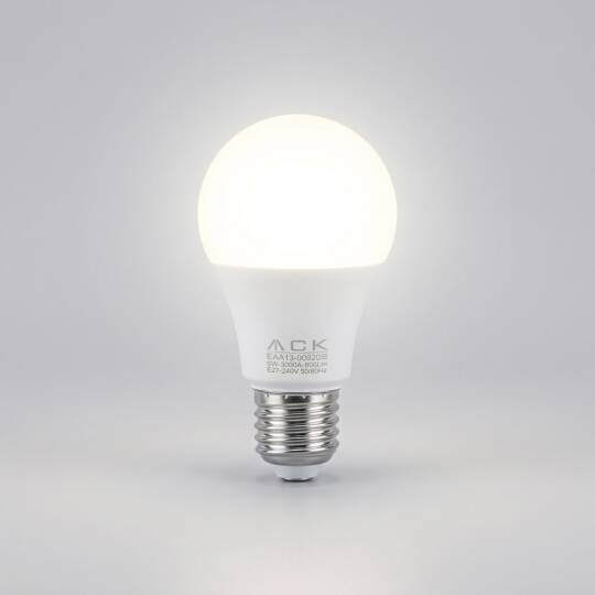 ACK 9W A60 Standart Tip E27 4000K Ilık Beyaz 880 lm LED Ampul AA13-00921 - 3