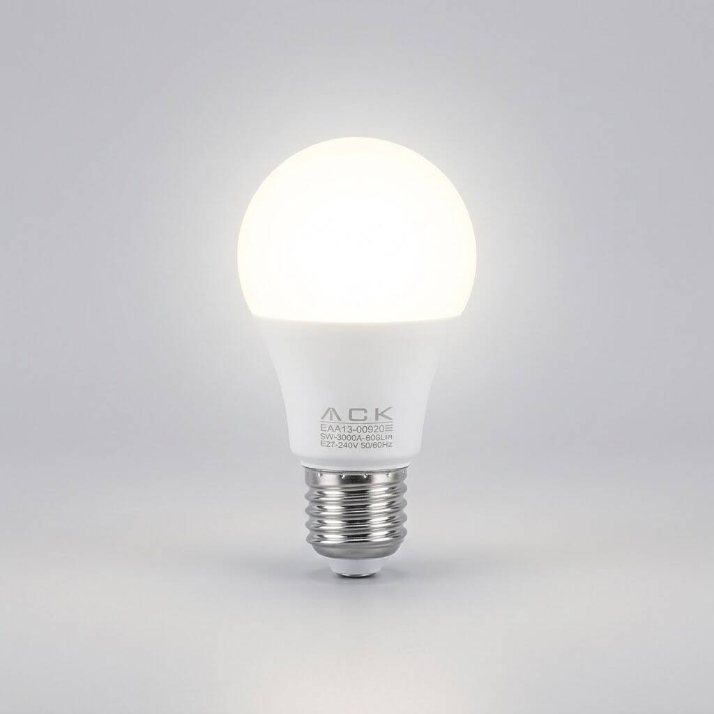 ACK 9W A60 Standart Tip E27 4000K Ilık Beyaz 880 lm LED Ampul AA13-00921 - 3