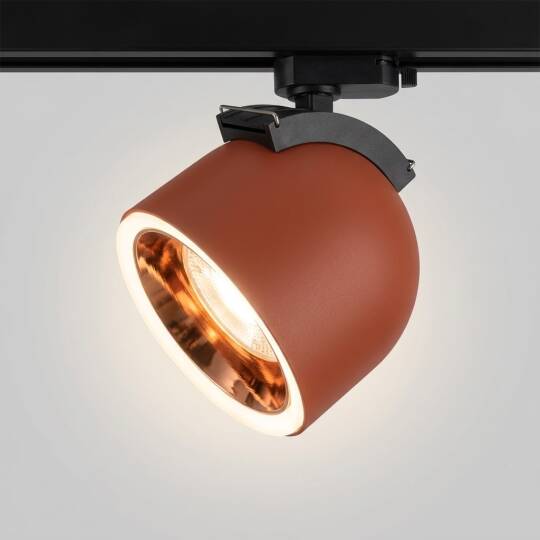 ACK 9W CCT (3 Renk) 48V Loomis Kemerli Sistem Armatürü Açılı Kesik Silindir Spot (Koyu Kırmızı (Dark Red)) AD55-05197 - 3