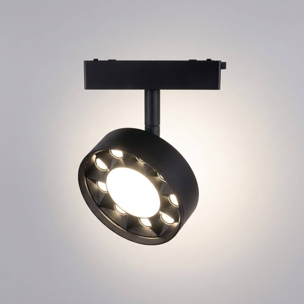 ACK 9W CCT (3 Renk) 48V Magnetik Ray Armatürü Oynar Başlıklı Dekoratif Hücreli (Papatya) Spot AD45-07291 - 3
