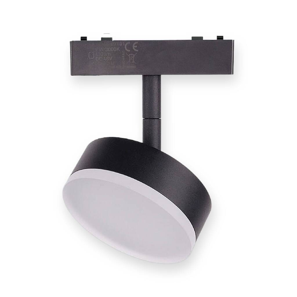 ACK 9W CCT (3 Renk) 48V Magnetik Ray Armatürü Oynar Başlıklı Geniş Yuvarlak Spot AD45-07191 - 1